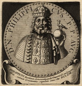 Byzantinischer Kaiser Philippikos von Netherlandish School