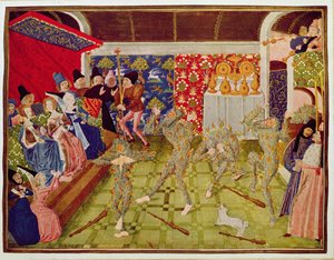 Der Bal des Ardents, 28. Januar 1393, aus 