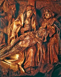 Trauer um den toten Christus, ca. 1500 von Netherlandish School