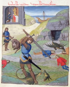 Kadmos, aus Metamorphosen 10 von Ovid, 1497