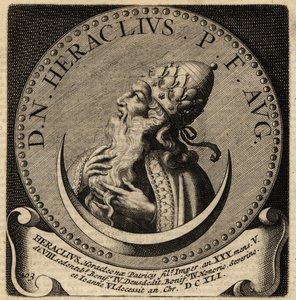 Porträt des byzantinischen Kaisers Herakleios von Netherlandish School