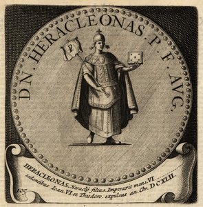 Porträt des byzantinischen Kaisers Heraklonas von Netherlandish School
