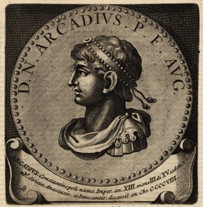 Porträt des römischen Kaisers Arcadius