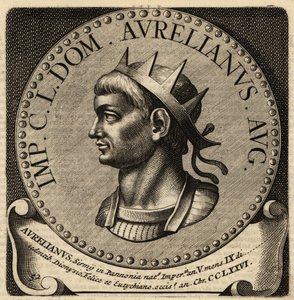 Porträt des römischen Kaisers Aurelian von Netherlandish School