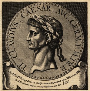 Porträt des römischen Kaisers Claudius von Netherlandish School