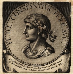 Porträt des römischen Kaisers Constantius II.