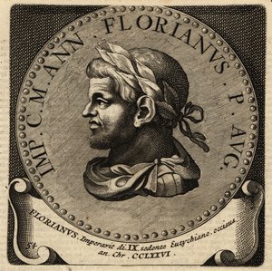 Porträt des römischen Kaisers Florianus von Netherlandish School