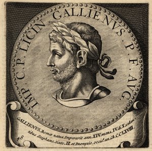 Porträt des römischen Kaisers Gallienus