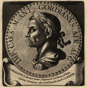 Porträt des römischen Kaisers Gordian I. von Netherlandish School
