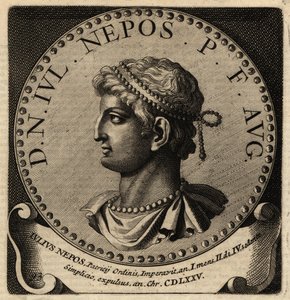 Porträt des römischen Kaisers Julius Nepos von Netherlandish School