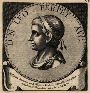 Porträt des römischen Kaisers Leo I. von Netherlandish School