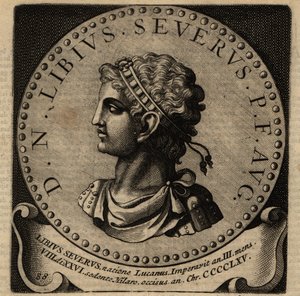 Porträt des römischen Kaisers Libius Severus