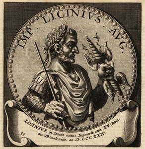 Porträt des römischen Kaisers Licinius von Netherlandish School