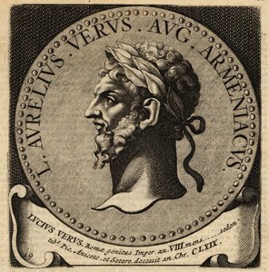 Porträt des römischen Kaisers Lucius Verus von Netherlandish School