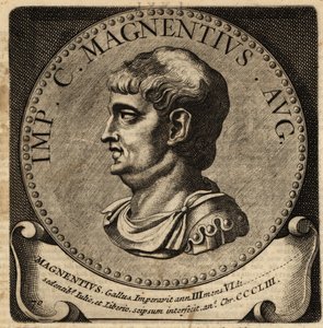Porträt des römischen Kaisers Magnentius von Netherlandish School