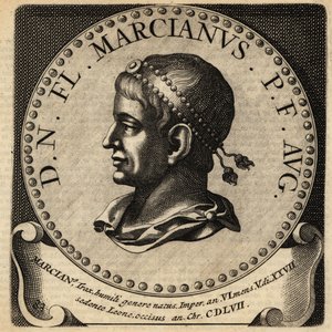 Porträt des römischen Kaisers Marcian von Netherlandish School