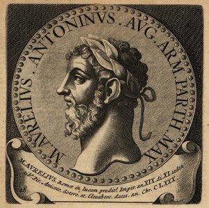 Porträt des römischen Kaisers Marcus Aurelius