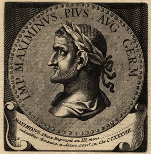 Porträt des römischen Kaisers Maximinus Thrax von Netherlandish School