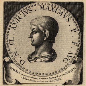 Porträt des römischen Kaisers Maximus