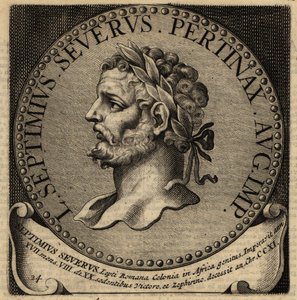 Porträt des römischen Kaisers Septimius Severus von Netherlandish School
