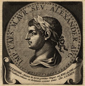 Porträt des römischen Kaisers Severus Alexander