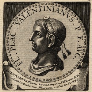 Porträt des römischen Kaisers Valentinian III. von Netherlandish School