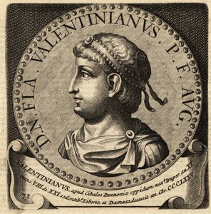 Porträt des römischen Kaisers Valentinian I. von Netherlandish School
