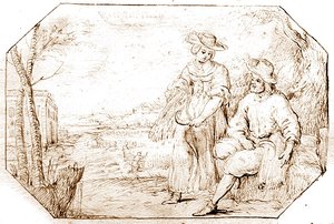 Die vier Jahreszeiten: Sommer - Ernte, ca. 1675