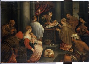 Die Darstellung Christi im Tempel von Netherlandish School