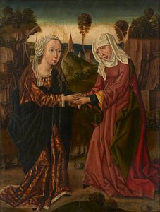 Die Jungfrau und die Heilige Elisabeth von Netherlandish School