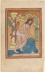 Der Schmerzensmann von Netherlandish or French 15th Century