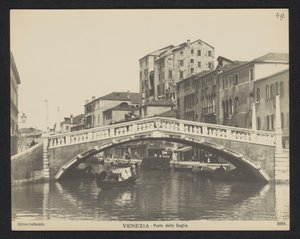 Ponte delle Guglie in Venedig von Neue Photographische Gesellschaft