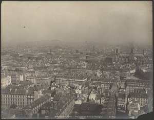 Panorama von Paris - Blick vom Norden des Pantheons