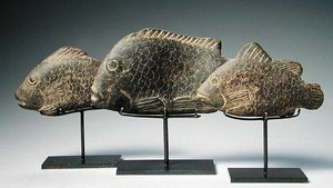 Drei Fische von New Kingdom Egyptian