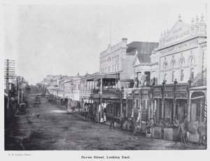 New Plymouth, Neuseeland: Devon Street, Blick nach Osten von New Zealand Photographer