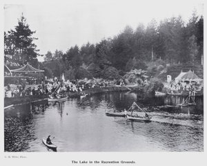 New Plymouth, Neuseeland: Der See in den Erholungsanlagen von New Zealand Photographer