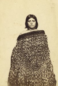 Mina Makata, Halbblut-Maorie