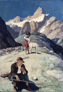 Heidi, 1940 von Newell Convers Wyeth