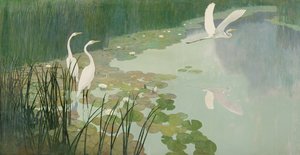 Reiher im Sommer, 1941