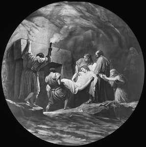 Die Grablegung Christi, 19. oder 20. Jahrhundert von Newton and Co
