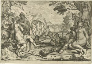 Diana und Callisto von Nicaise de Ruyter