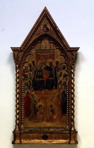 Die Krönung der Jungfrau von Niccolo di Tommaso