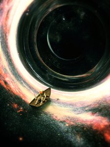 Kosmische Reise des Astronauten von Nicebleed