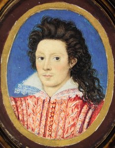 John Harington, 2. Lord Harington von Exton (Aquarell auf Pergament)