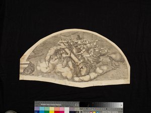 Szene aus dem Jüngsten Gericht von Nicholas Beatrizet