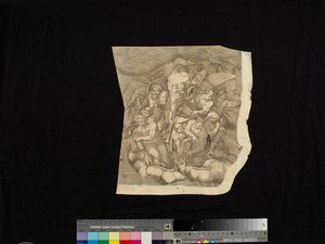 Szene aus dem Jüngsten Gericht von Nicholas Beatrizet