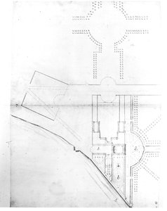 Lageplan von Schema I, Hampton Court, 1689