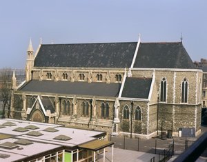 Ansicht des Äußeren, erbaut 1714-24