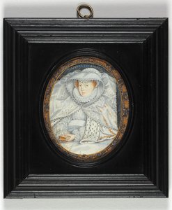 Eine Dame, traditionell als Maria Stuart identifiziert
