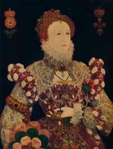 Elizabeth I., Königin von England und Irland, ca. 1574 von Nicholas Hilliard